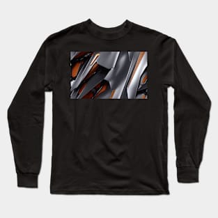 Seamless Futuristic Mech III Long Sleeve T-Shirt